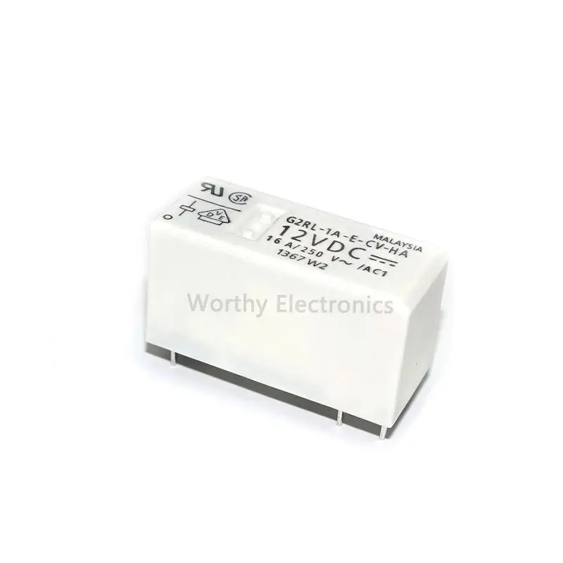 Free shipping   10PCS/LOT G2RL-1A-E-CV-HA-12VDC 16A 6PIN Relay