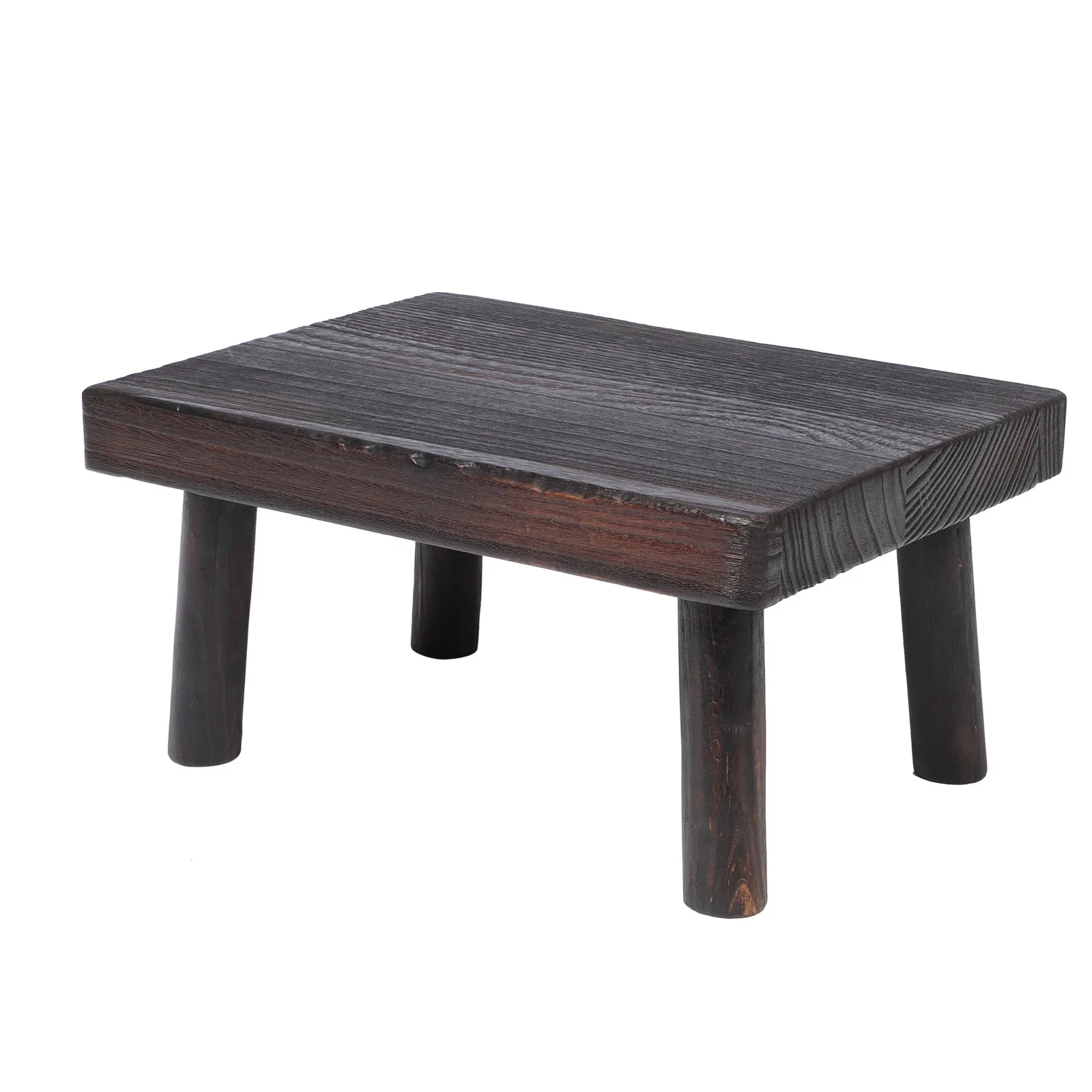 

Подставка для цветочных горшков из массива дерева, низкая подставка-табурет, прочная и долговечная полка для растений, для дома, сада, балкона, декоративная.