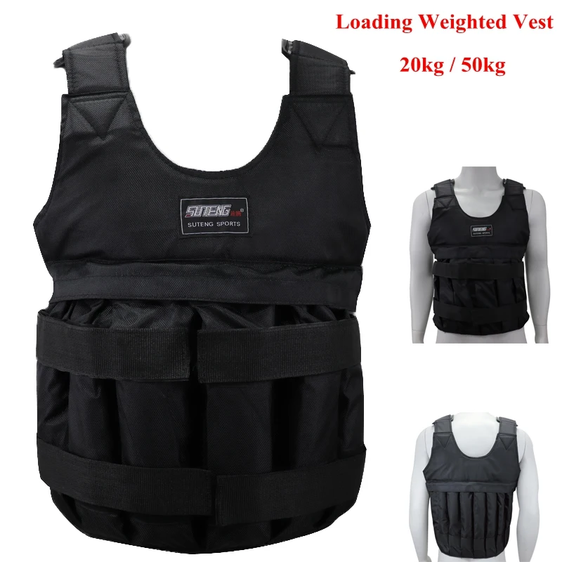 

Tactical Gear Loading Weighted Vest Max 20Kg / 50Kg Training Airsoft Sport Hunting Protective Waistcoat