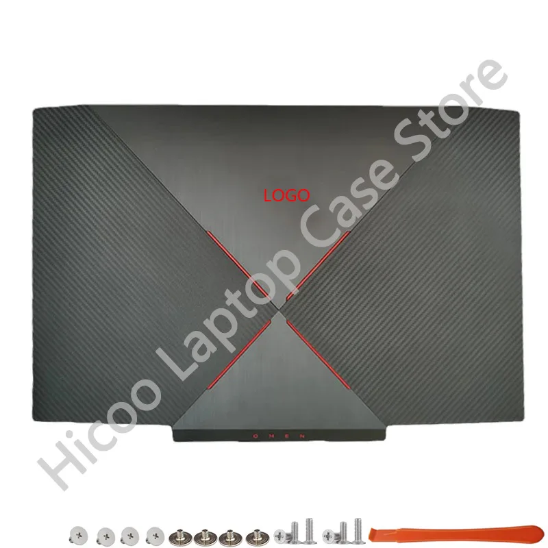 Imagem -02 - Laptop Lcd Tampa Traseira Frame Frontal Teclado Palm Rest Tampa Inferior Dobradiça Saída de ar hp Mulheres 17-an 17t-an 17-an013tx Tpn-q195