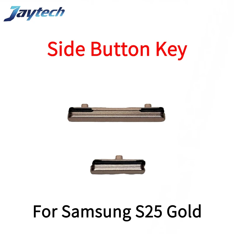 10 قطعة زر حجم الجانب + زر تشغيل/إيقاف التشغيل مفتاح مجموعة استبدال جزء لسامسونج S25 FE الترا