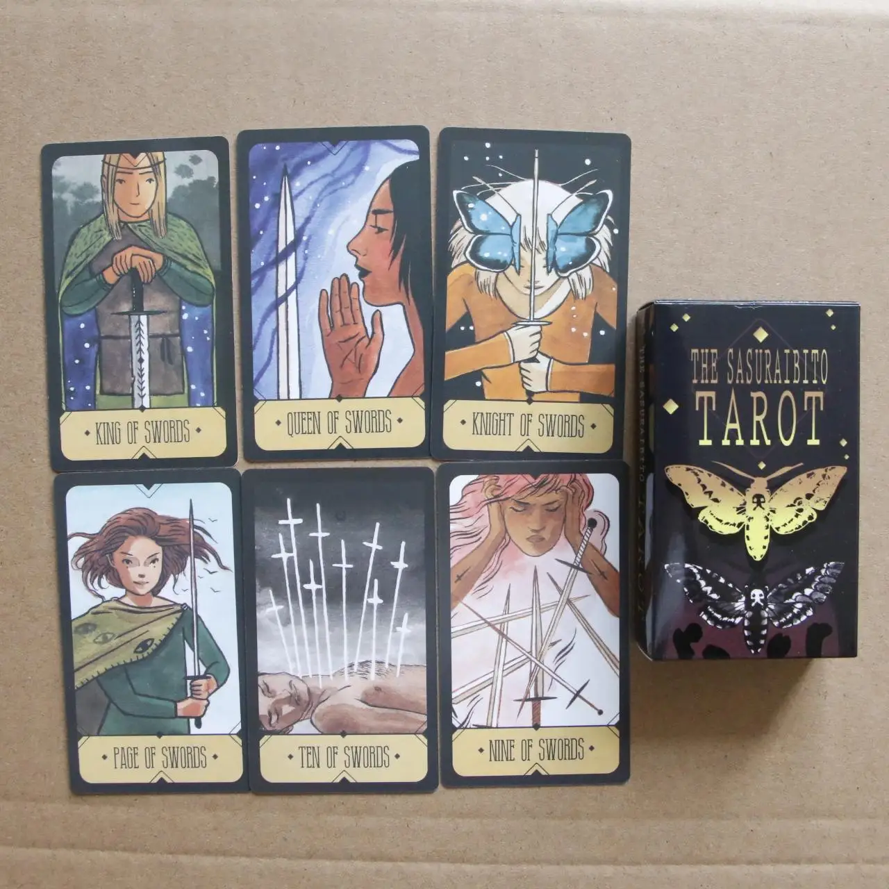 

10,3*6 см Sasuraibito Tarot