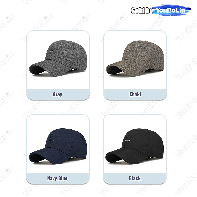 Mens Outdoor Hard Top Embroidered B Letter 1913 Baseball Cap Middle-Aged Leisure Sun Protection Trend All-Match Baseball Cap