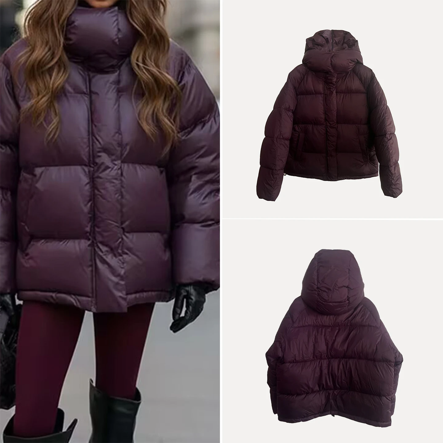 

Свободное длинное пальто со съемной шляпой, осеннее новое женское пальто Faion Individuali Z