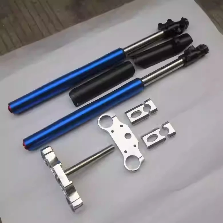 Off Road Motorcycle Front Fork Small High Race Accessories 710/800MM Inverted Front Shock Absorber with Steering Stem