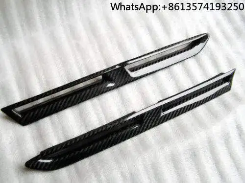 

For High Quality Carbon Fiber Front Fender Vents Strips Pair Fenders Scoop For Nissan R35 Gtr 09-11
