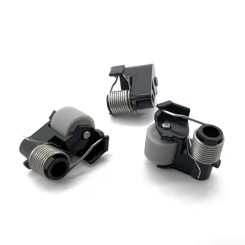 1Pcs Rubber Pinch Roller With Plastic Bracket For Tape Recorder Movement Audio Cassette Deck Repeater Walkman Stereo Player