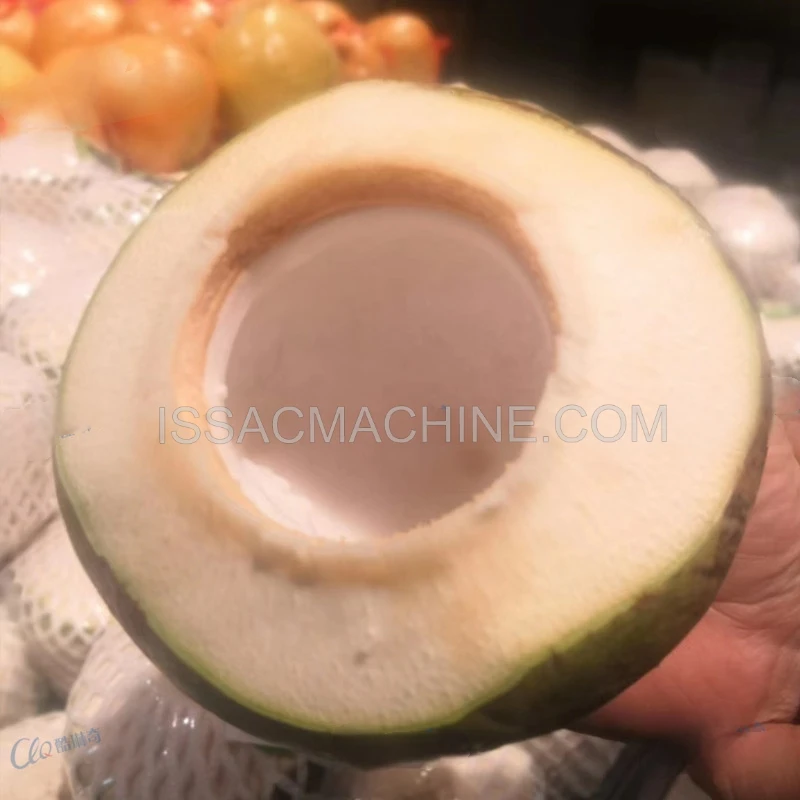 Coconut Opening Eat Fast Green Opening 58mm Diameter Fast Cutting Machine Coconut Opener Set