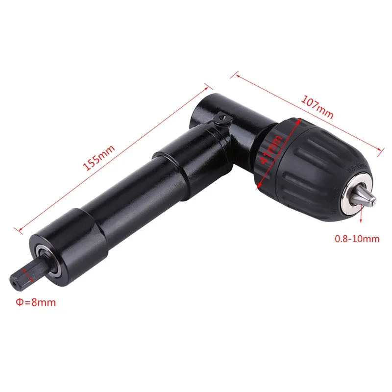 Turn right angle electric rotator, hand drill, turning drill bit, screw, 90 degree angle converter adapter