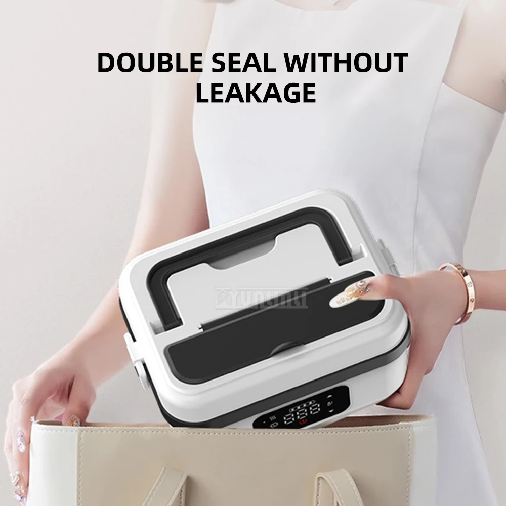 Портативный зарядный ланч-бокс Ollas, беспроводная рисоварка с подогревом, панель, мини-домашняя кастрюля