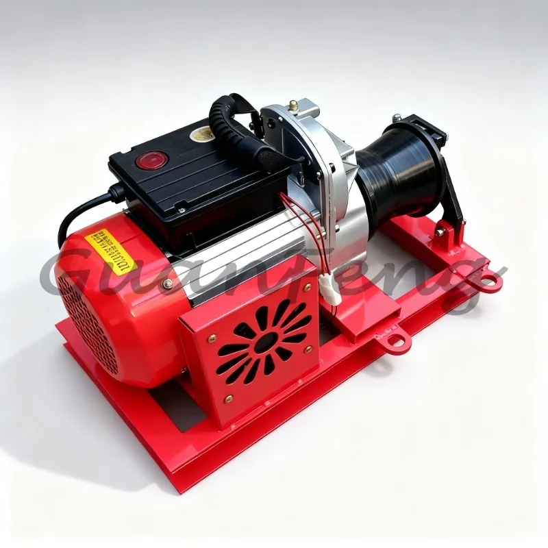 Small electric cable traction machine winch 220V/380V