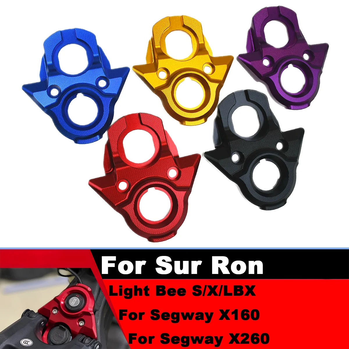 

Motorcycle CNC Decorative Cover Central Control Decoration Accessories For Surron Light Bee X & S Segway X160 & X260 Electric