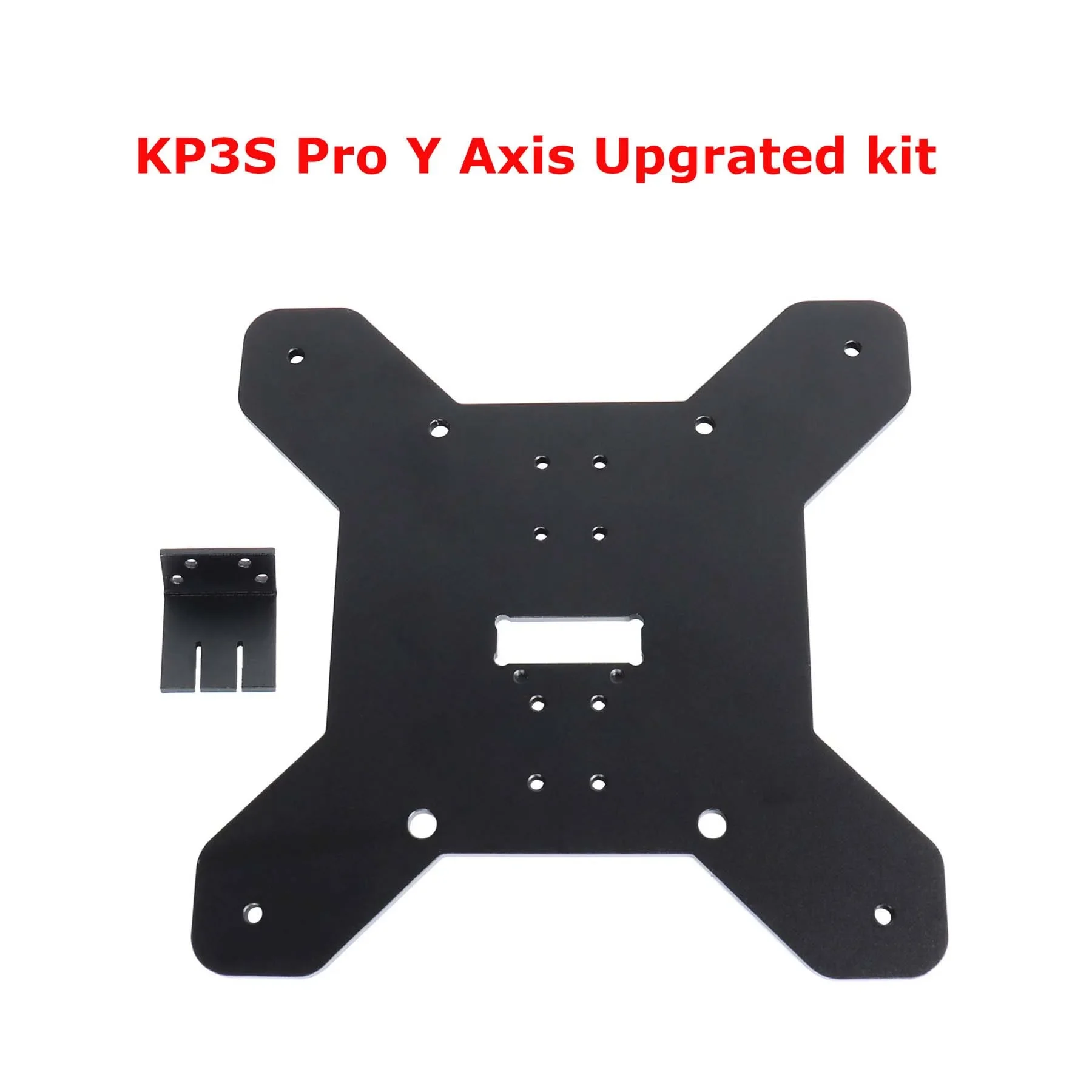 Blurolls Kingroon KP3S Pro Upgrated Parts Y Axis Hotend Bracket Kit Aluminum Alloy CNC for Kingroon 3D Printer