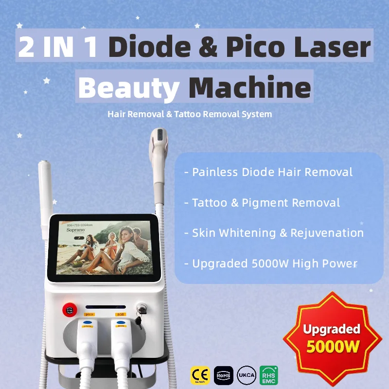 Ice Titanium Diode Laser Machine - Máquina de Laser Diode 2 em