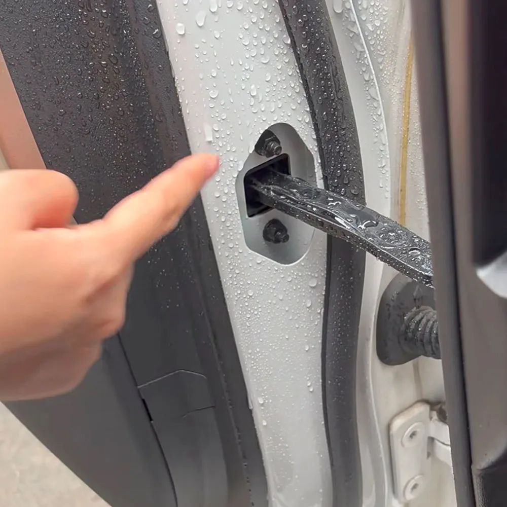 Car Door Limit Stop Protection Sleeve For Zeekr 8X 2026-2027 Magnetic Door Lock Cover Noise Reduction Buffer Modification