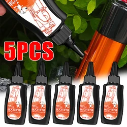 1-5pcs 60ml Motorcycle Engine Oil Universal Motocross Front Rear Shock Abosorber Lubricating Oil Moto Cleaning Care Accessories