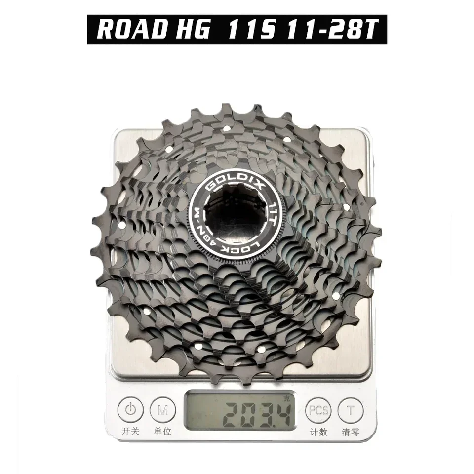 GOLDIX SL CNC ロードバイク 12/11S 超軽量フリーホイール 11/12-28/30