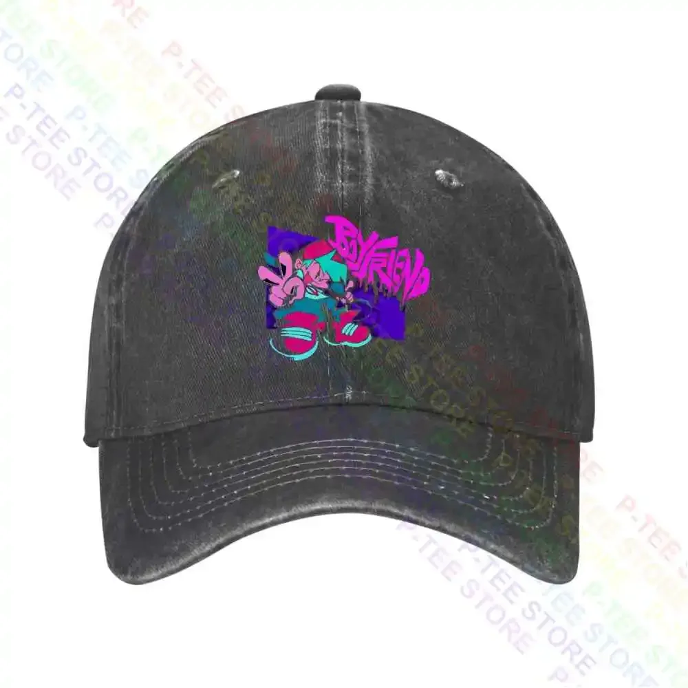 Friday Night Funkin Boyfriend Baseball Cap Snapback Caps Knitted Bucket Hat