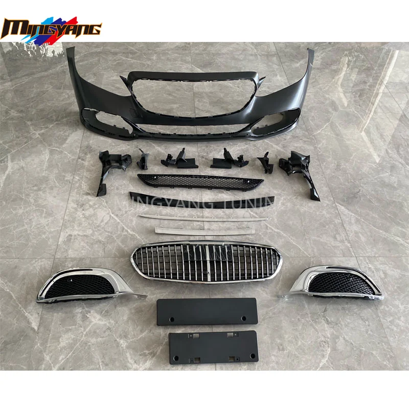 

Factory Hot Selling PP Plastic W212 2014-2016 Upgrade W223 Maybachs Design Car Bumpers Bodykit for E Class W212 LC