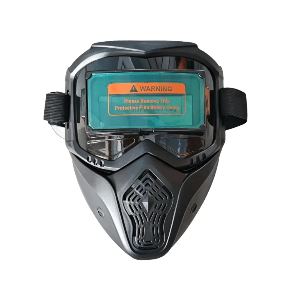 Face Protector Auto Darkening Welding Helmet Head-mounted Detachable Welder Mask Breathable Large View Welding Face Shield