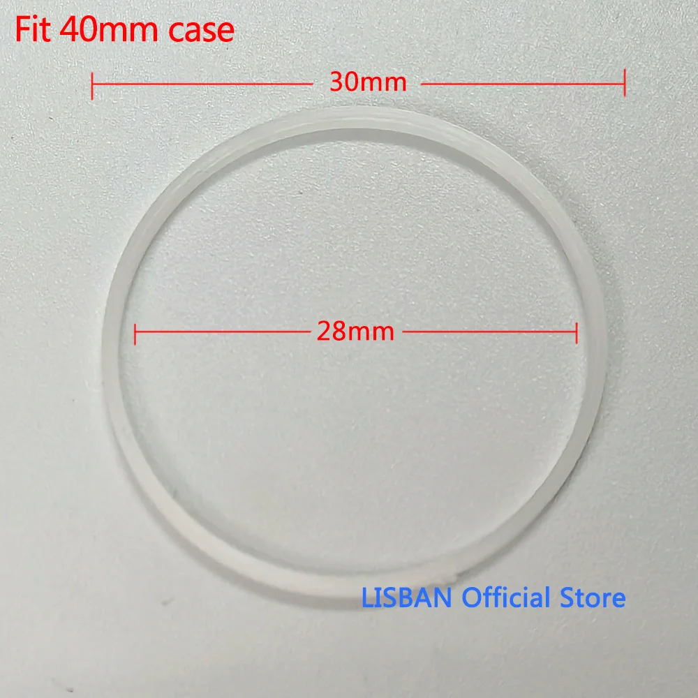 Lisban Plastic Ring Movement Spacer Ring for 40mm 43mm Watch Case NH35 NH36 Movement