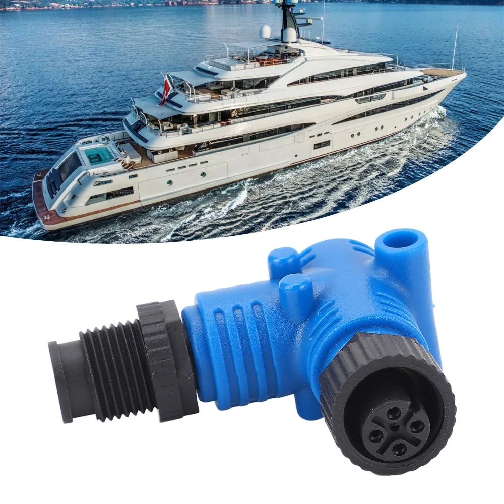 

Угловой разъем NMEA2000 90 градусов, 5-контактный, IP67, для морских приложений Lowrance Networks