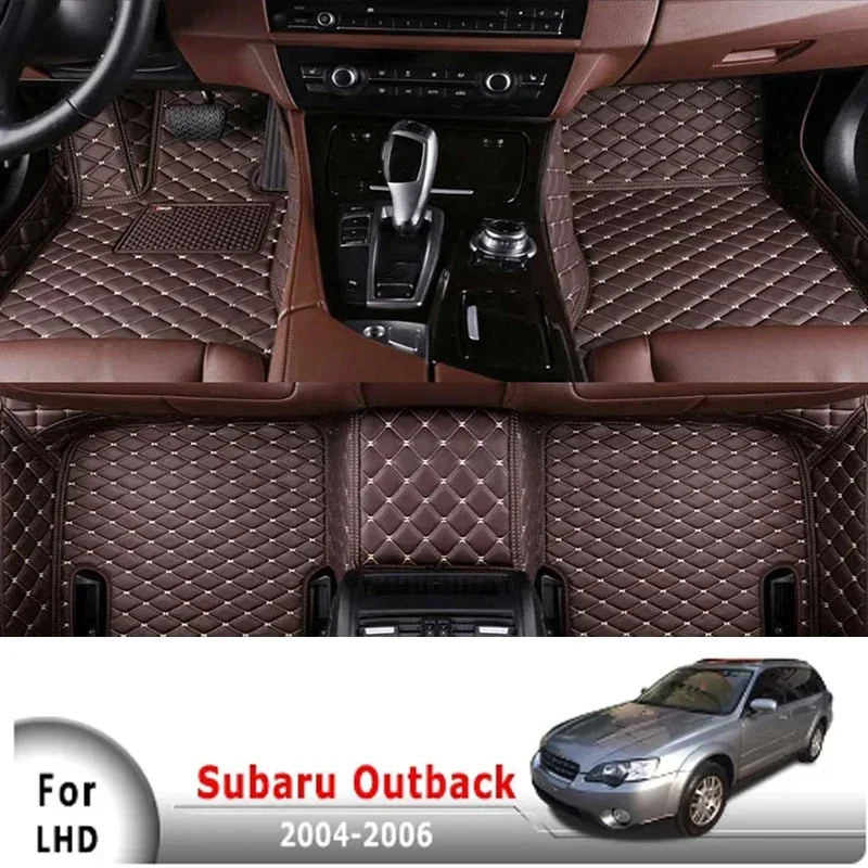 3D Carpets For Subaru Outback 2004 2005 2006 Custom Car Floor Mats Auto Automotive Vehicles Parts Cover Waterproof Rugs Accessor