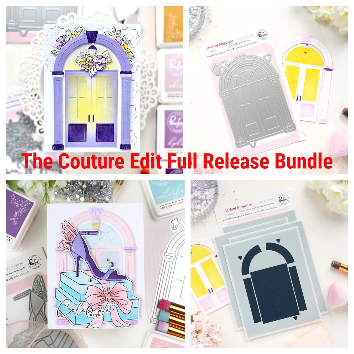 

Arched Elegance Metal Cutting Dies Stencils Layered Stencil Scrapbooking for Card Make DIY Crafts New Dies Supplies 2026 New