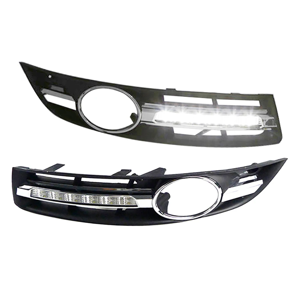 2Pcs Car LED DRL Daytime Running Light For Volkswagen VW Passat B6 2005 2006 2007 2008 2009 2010 2011 Fog Lamp Car Accessories