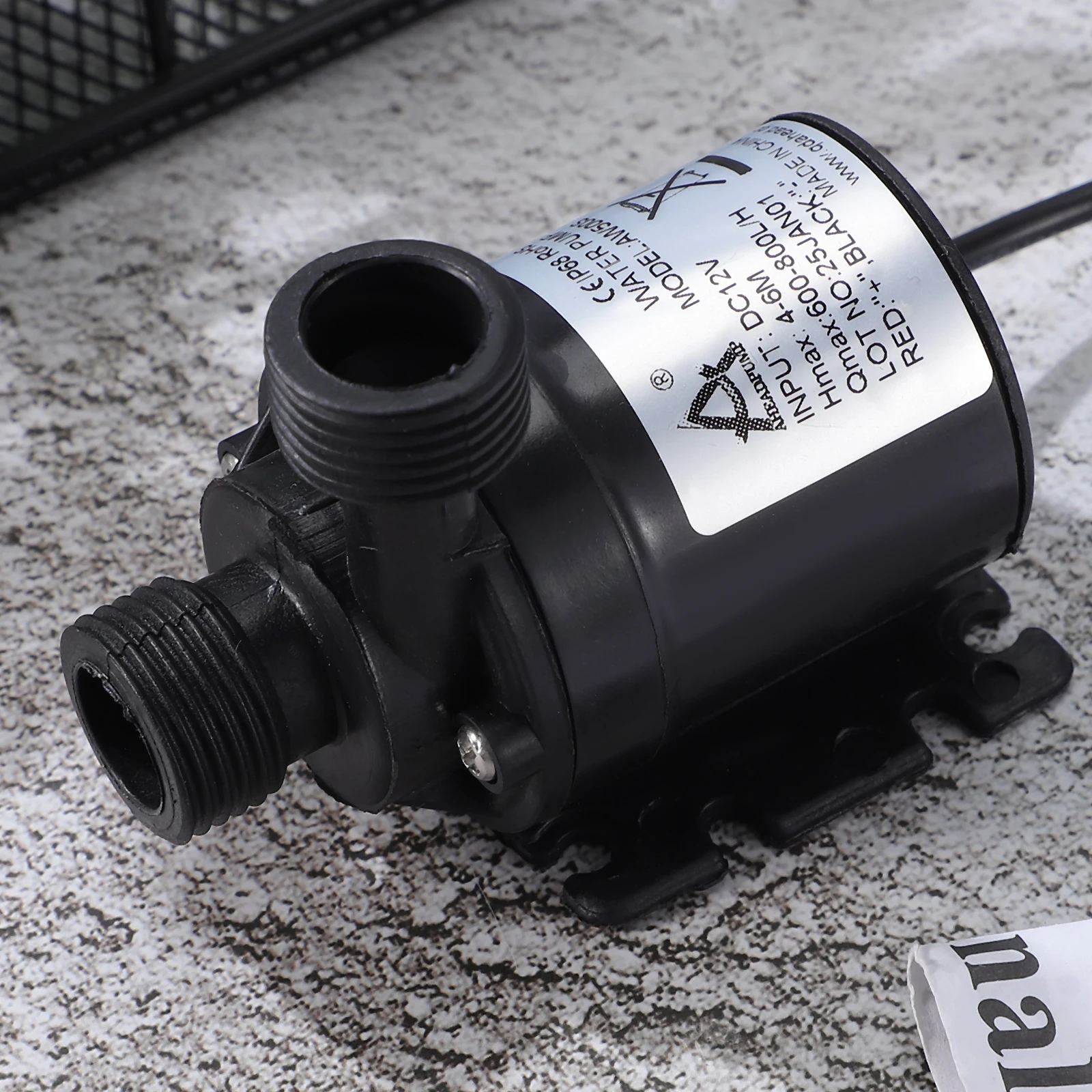 

1pc High Pressure Submersible for Fountain Pool Aquarium Water Circulation System DC Motor Waterproof Electric Water