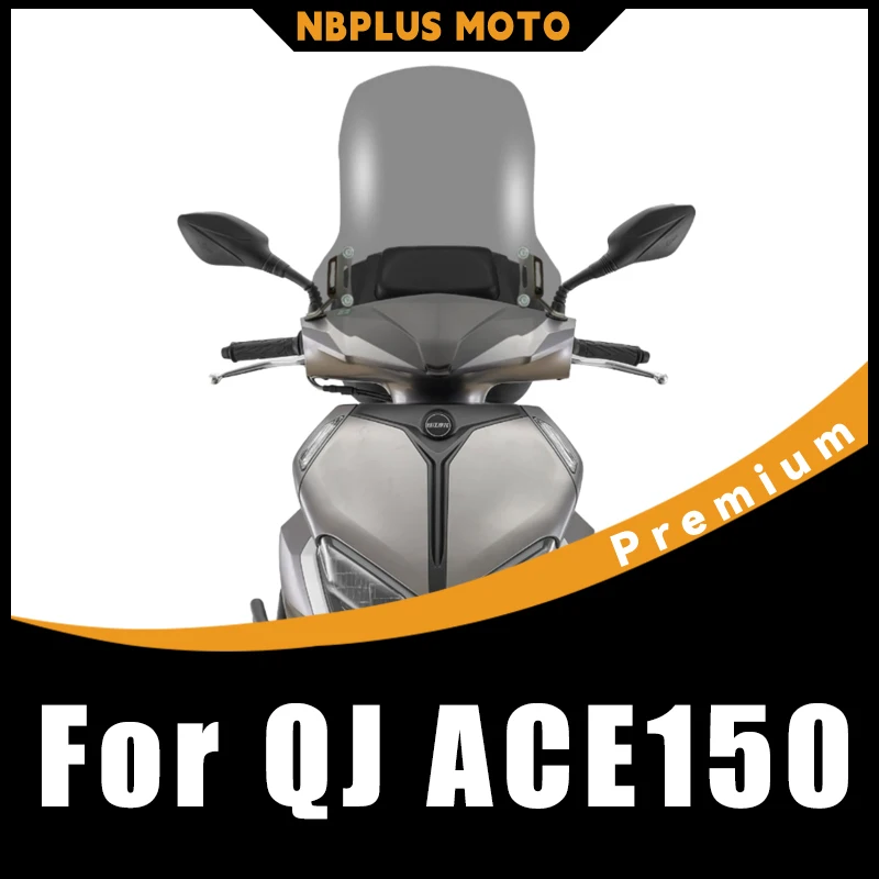 

【Premium】 For QJ ACE150 Scooter Special Windshield Front Windscreen Rainproof Baffle Panel