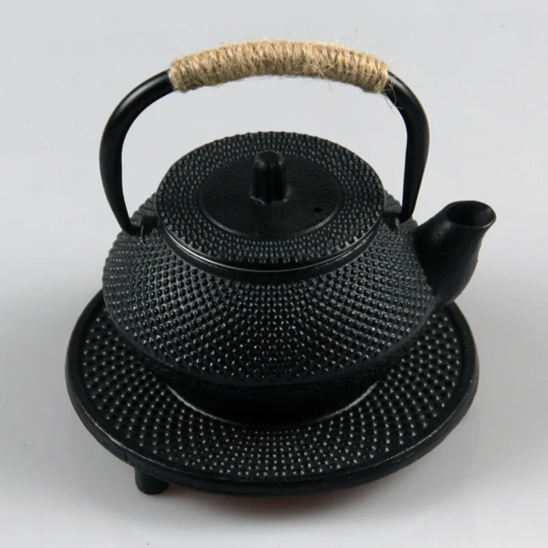 Japanese Cast Iron Teapot Trivet with Rubber Feet Pot Mat Kitchen Teaware Tea Ceremony Accessories