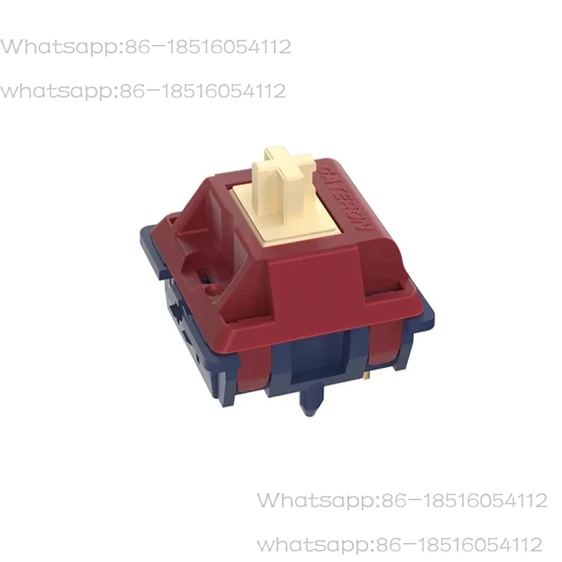 Gateron Quinn Switch 5 Pin RGB Heavy Tactile Nylon POM DIY Customized For Mechanical Keyboard Switches Pre Lubed