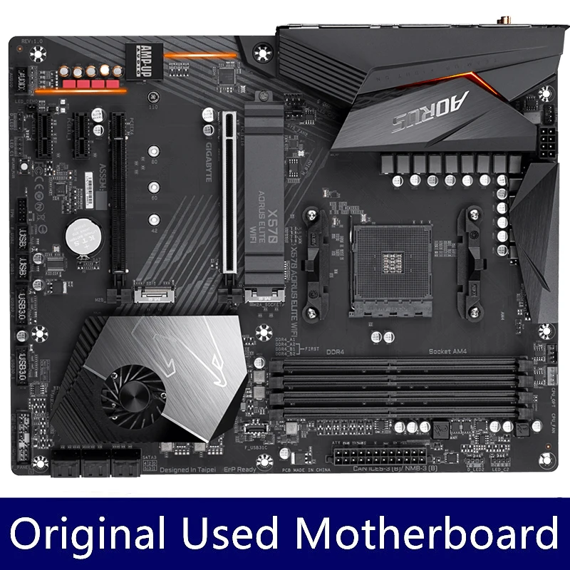 Gigabyte X570 AORUS ELITE WIFI Motherboard Support AMD Ryzen 2-5 generation CPUs Mainboard