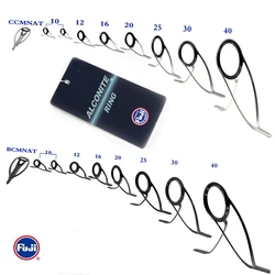 Original FUJI KW Alconite Ring guide Kit Heavy Surf Fishing Rod Set combo for Heavy duty Spin Rods