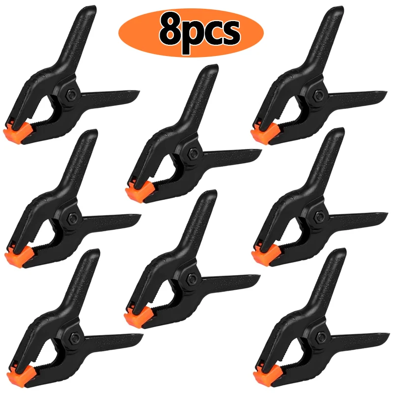 8Pcs Spring Clamps 4