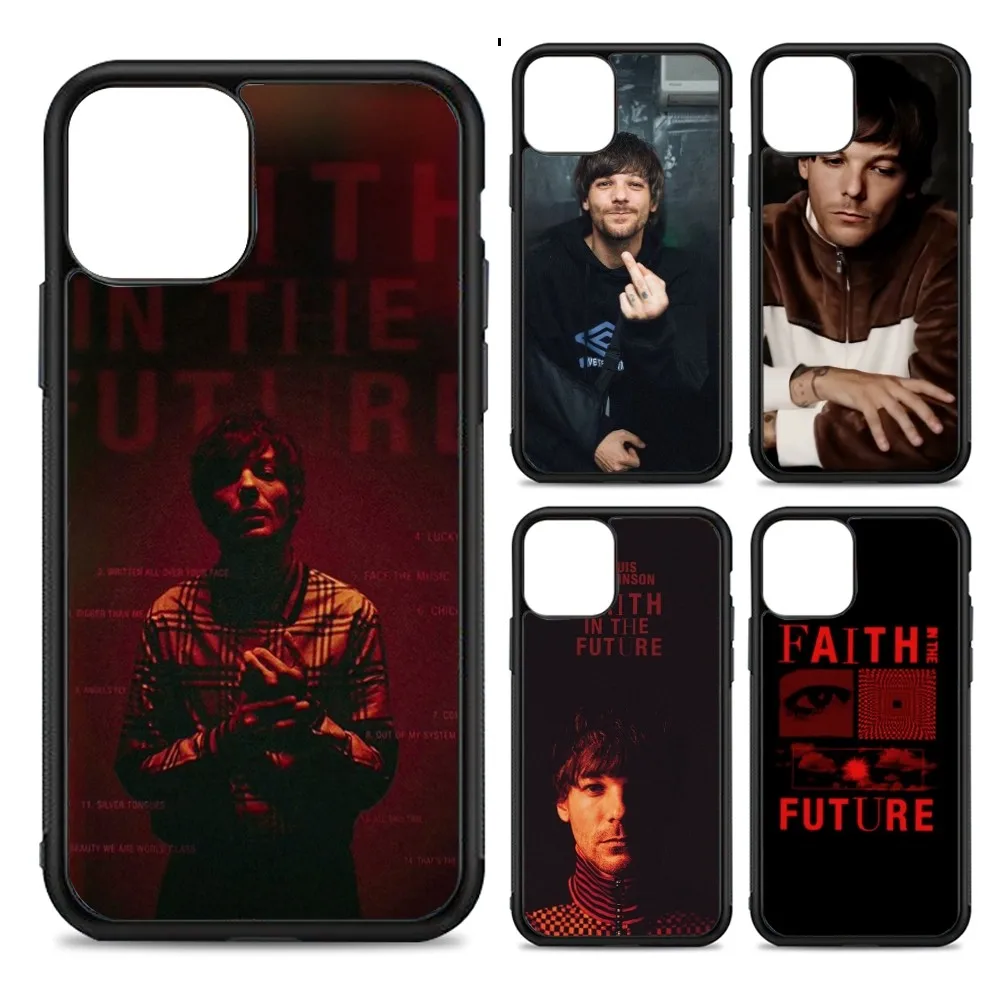 Louis Faith Future T-Tomlinson Phone Case Silicone PC+TPU For For IPhone 11 12 13 14 15 16 Plus Pro Max Cover