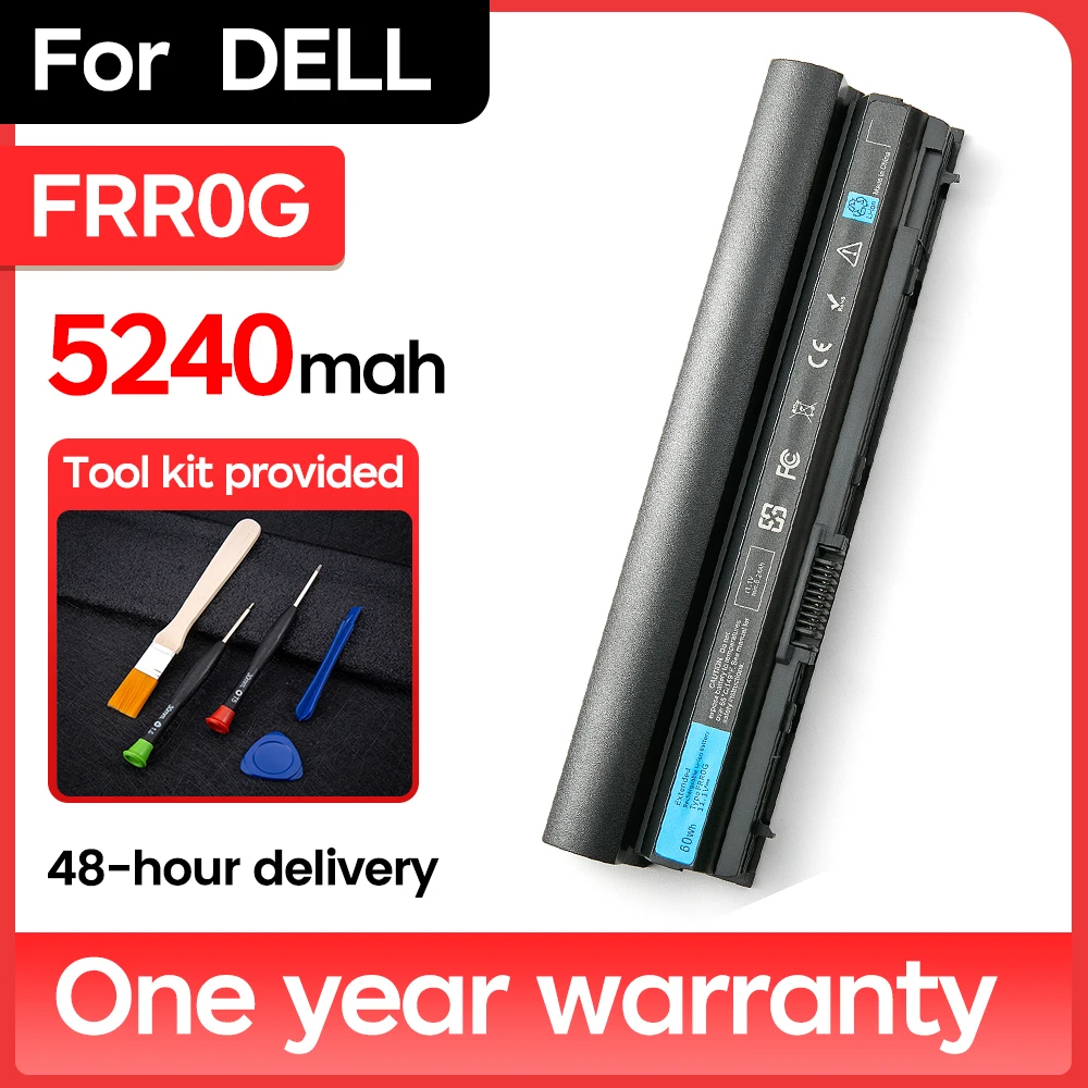 BNN FRR0G Laptop Battery HCJWT KJ321 M5Y0X For DELL P14F001P15F P15F001 P15F002 laptop battery