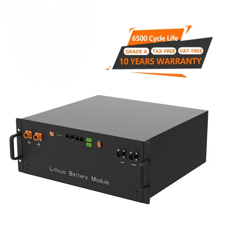 Fabrik-Direktverkauf 8000 Deep Cycles 2C 5 kWh 10 kWh 50 kWh 48 V 100 Ah 200 Ah Lto-Inverter-Lithium-Ionen-Batterien Akku Solar Lifepo4