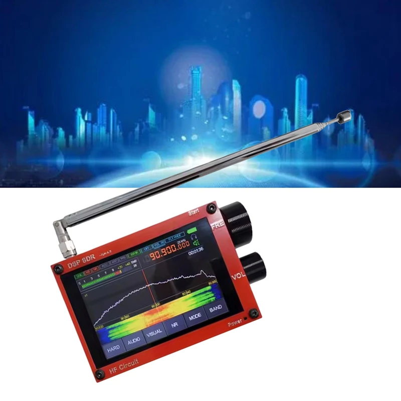 Malachit SDR dickes Modell Hand funkgerät Profession elle Software Radio Vollband DSP Quad PCB Multifunktion radio