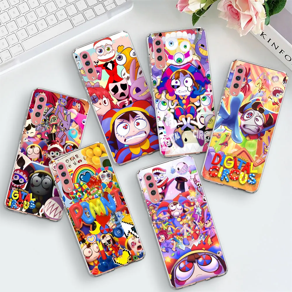 The Amazing Digital Circus Case for Samsung Galaxy A70 A70s A10s A03s A20e A50 A50s A04s A10 A20s A6 A7 A8 Clear Soft TPU Cover