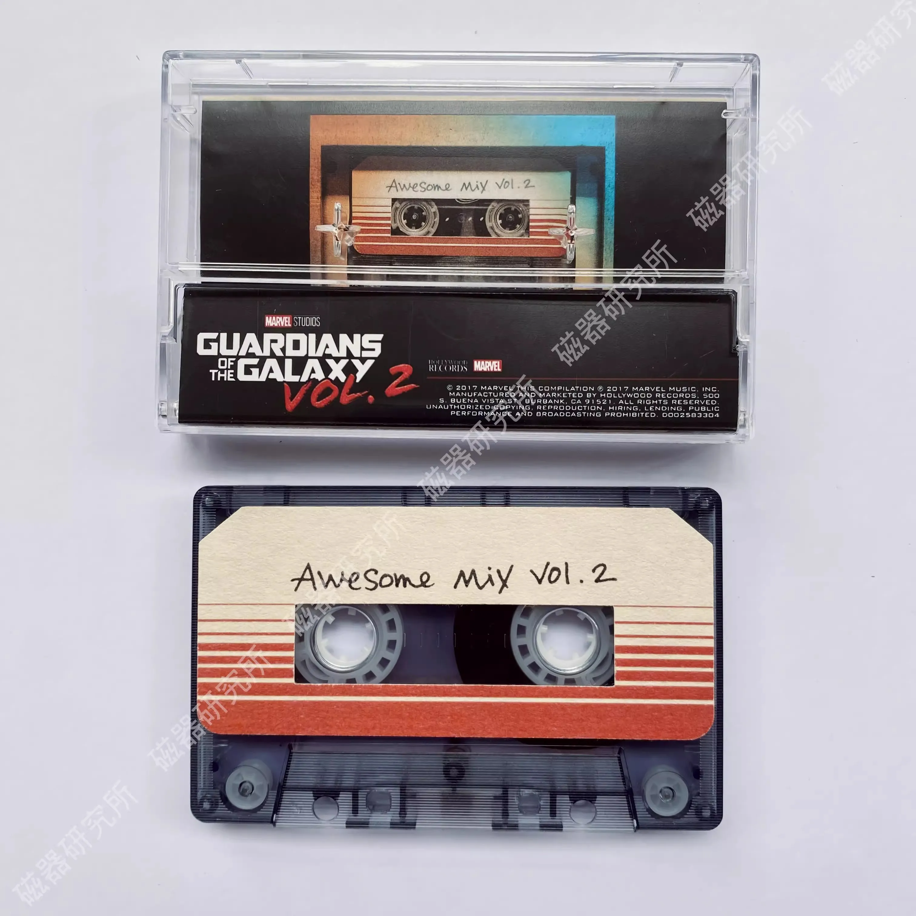 Film Guardians of the Galaxy Vol2 Tyler Bates Muziektape Star-Lord OST Albumcassettes Cosplay Walkman Recorder Soundtrack Box