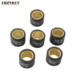 Scooter Variator Roller Weights 21x17mm 10.3g 11.2g 13.8g For Derbi Boulevard 200cc Rambla 300ie