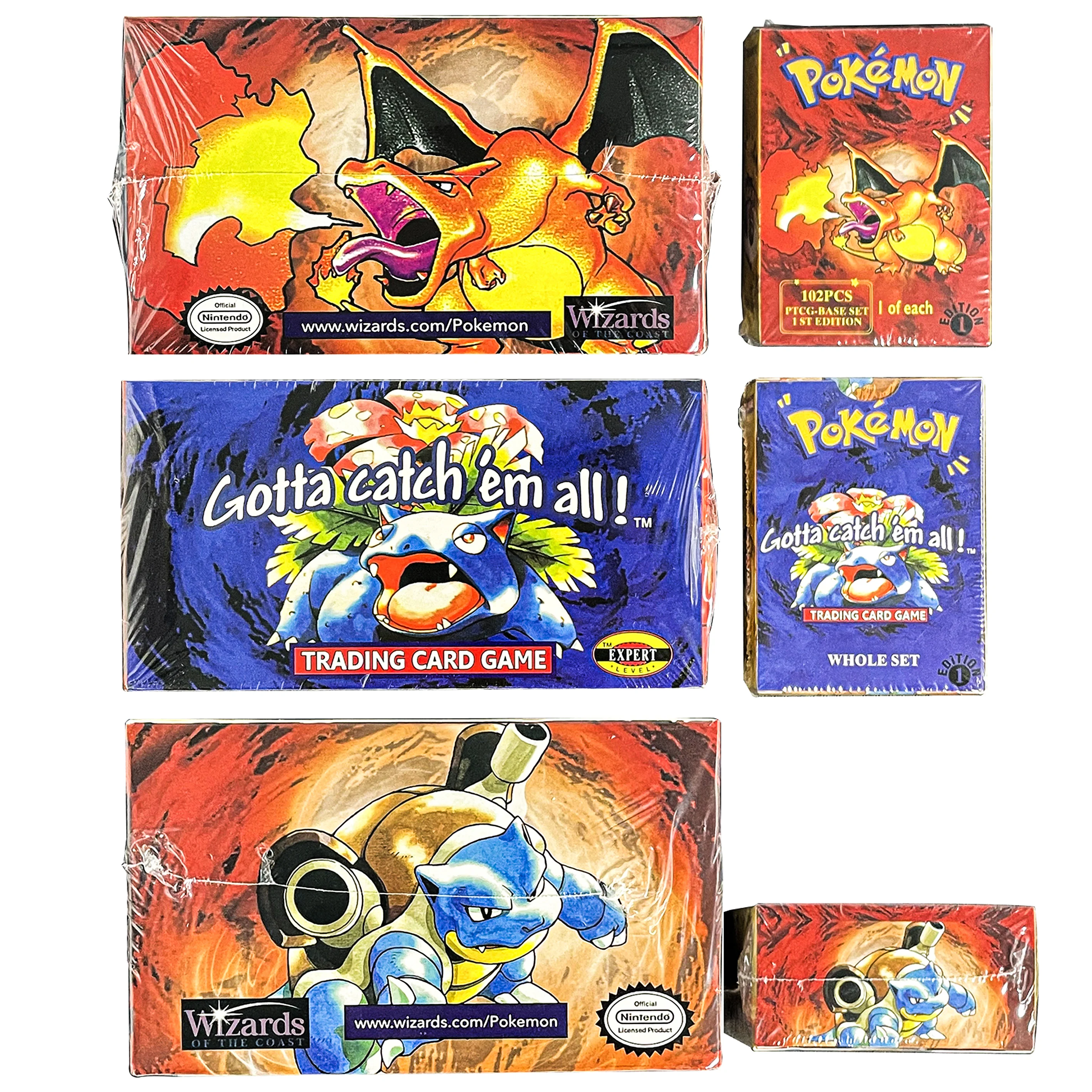pokemon-1st-edition-base-set-booster-pack-×-whole-set-102-cards-fully-sealed-packaging-display-collectibles-charizard-proxy-card