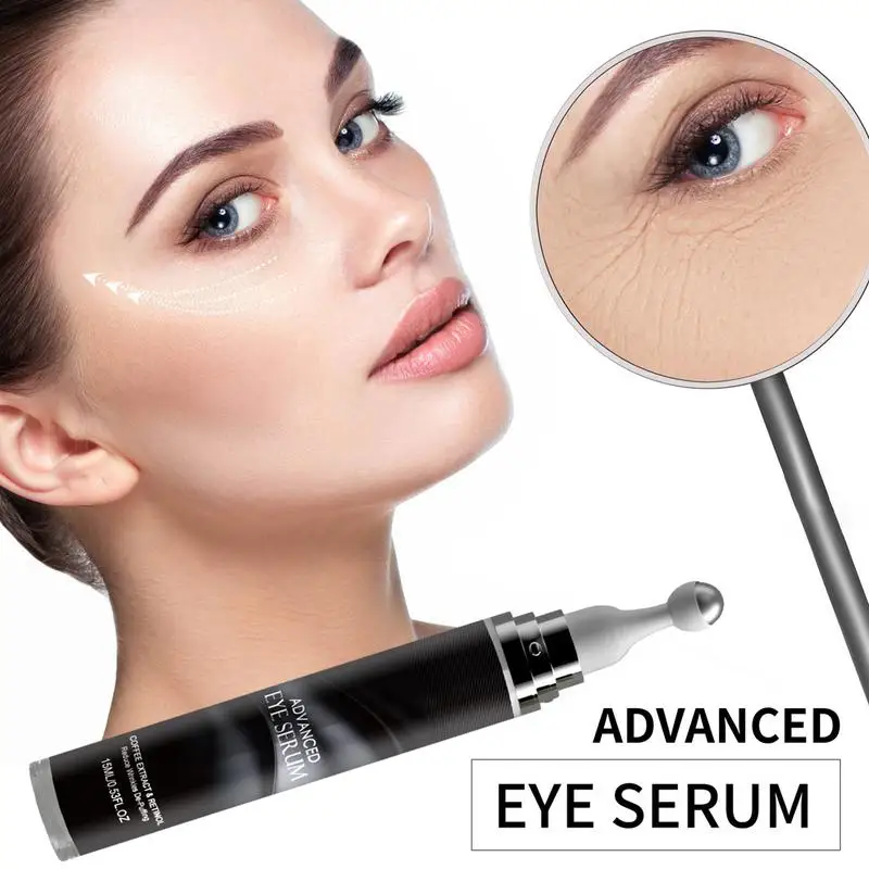 Eye Roller For Dark Circles 15ml Hydrating Under Eye Cream Eye Roller Cream For Dark Circles Puffiness Bags And Sensitive Skin