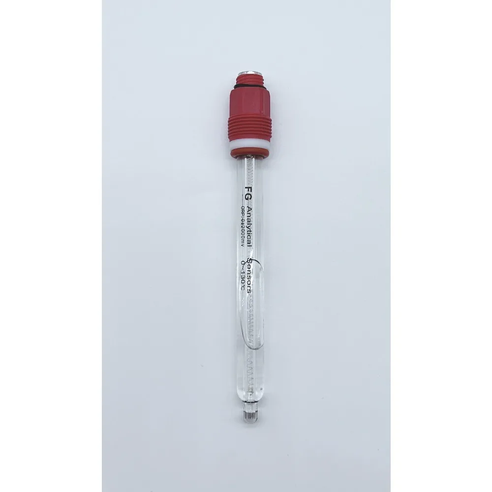 High Temperature Resistance Redox Sensor with Rotary Thread Plug Head PG13.5 ORP Electrode Glass Bodied Industrial Probe