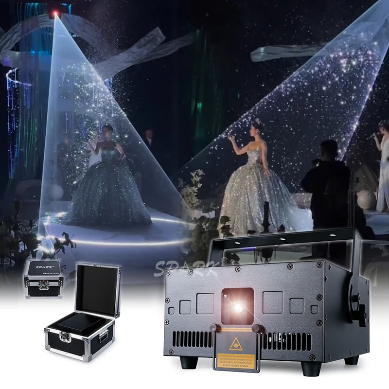 3W 5w 10w rgb full color 3d animation stage