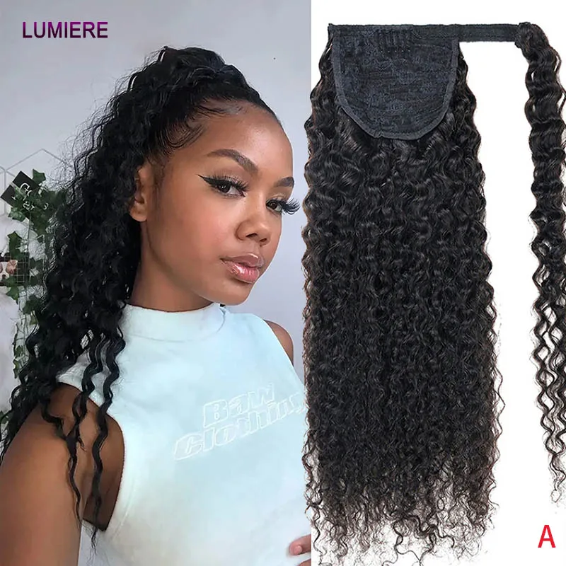 

Накладные волосы для женщин, афро-кудри, на завязках, натуральный цвет, 10-26 дюймов, оптом.