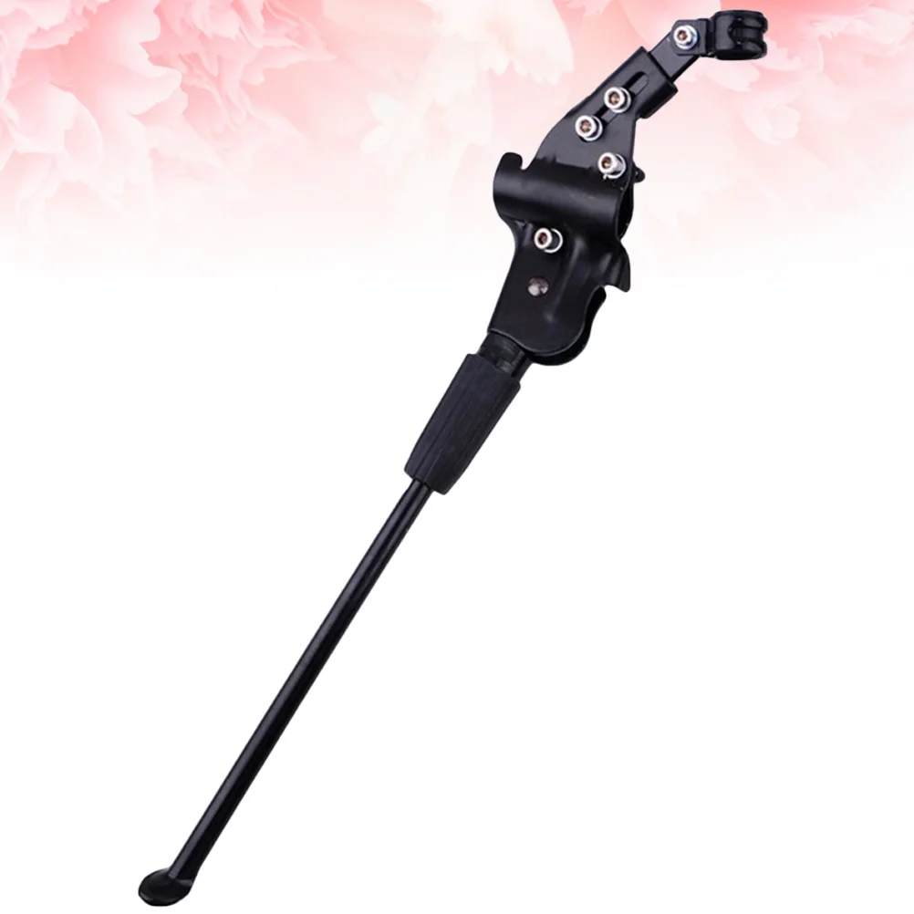 

Bicycle Kickstand 26 Inch Heavy Duty Bike Stand Side Foot Brace for Off-Road Urban Commute Slip-Resistant Stability Black