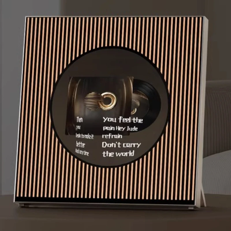 

Floating Lyrics Speaker Bluetooth Vinyl Subtitle Speaker